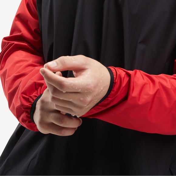 HOTSUIT Mens Sauna Suit Sweat Suit Jacket Pants Red Black XL Gym Workout Set New - Picture 9 of 10